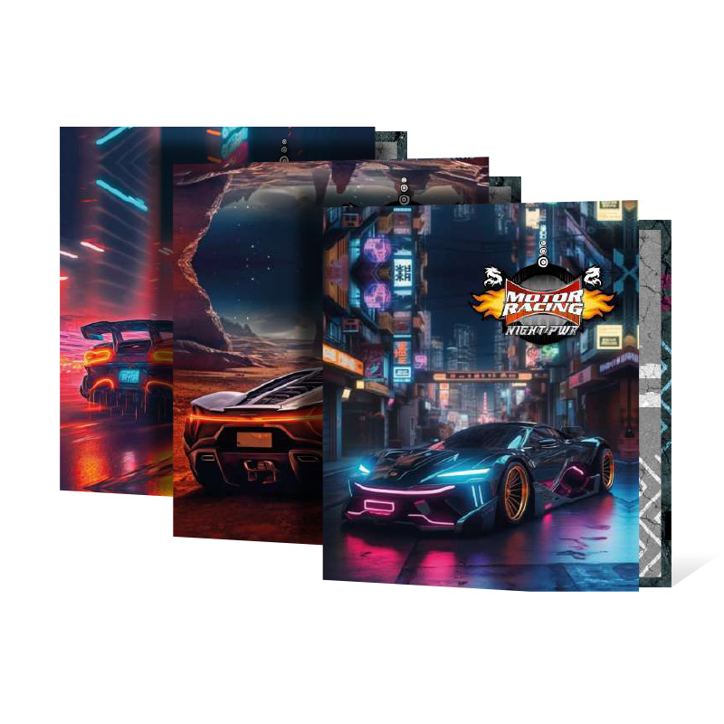 Carpeta 3 anillos 40 mm Rexon Motor Racing