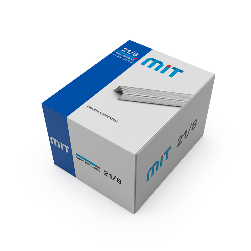 Broches Mit N°21/8, caja de 5000 unidades