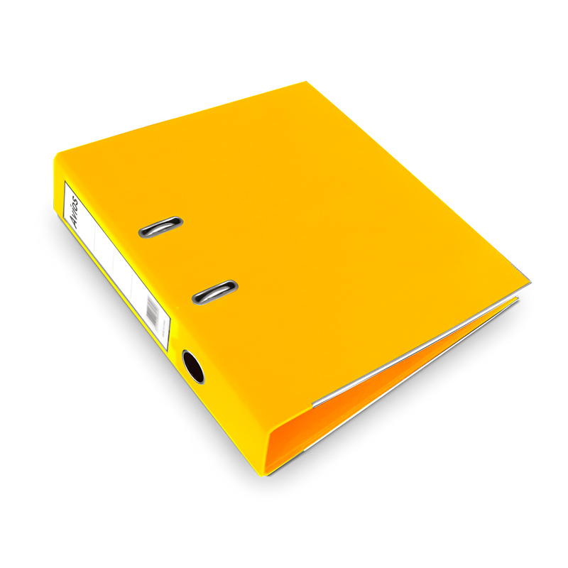 Bibliorato forrado Avíos A4, amarillo