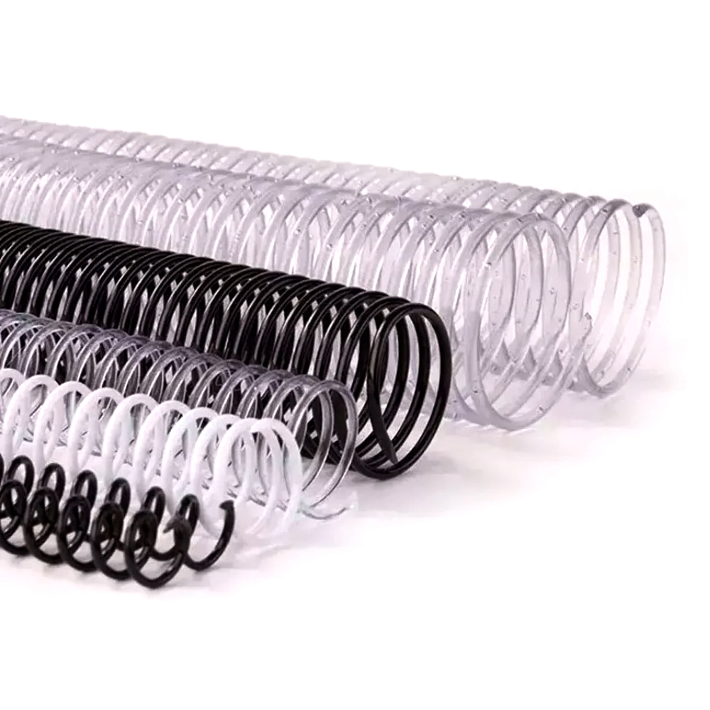 ESPIRAL 9mm X 50 Blanco para encuadernar