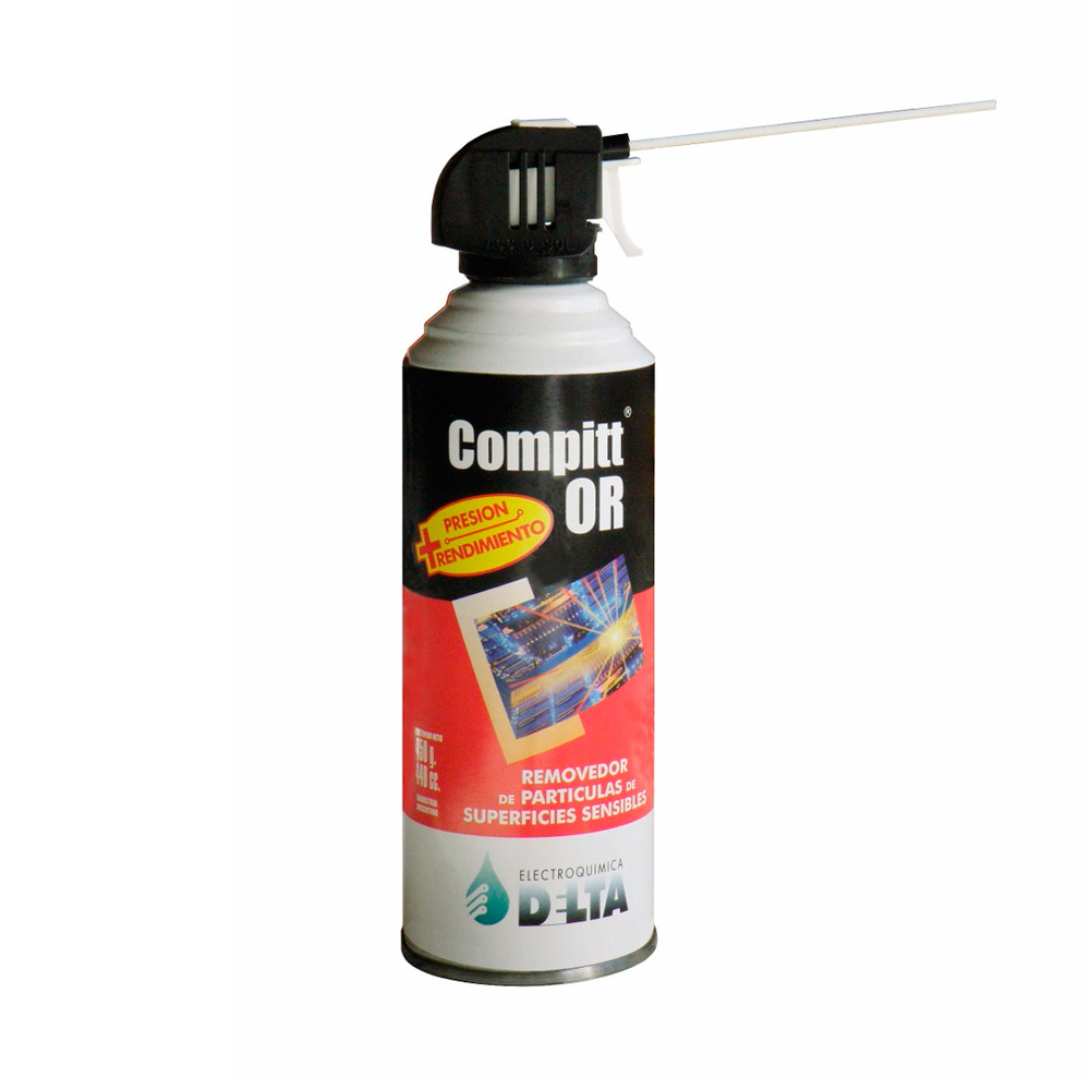 Gas comprimido Compitt Or, 450g.