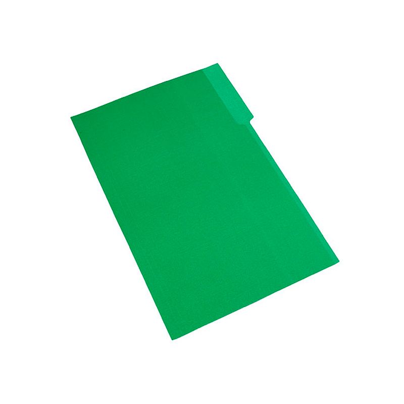 Carpeta Interior Nepaco verde, caja de 100 unidades