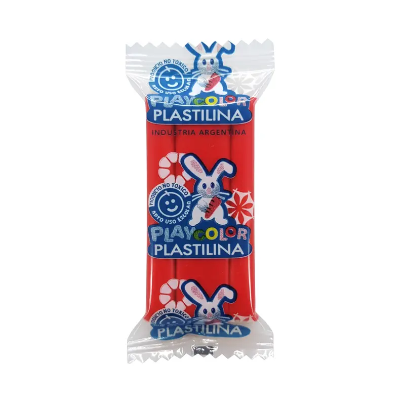 Plastilina Playcolor roja, 200g.