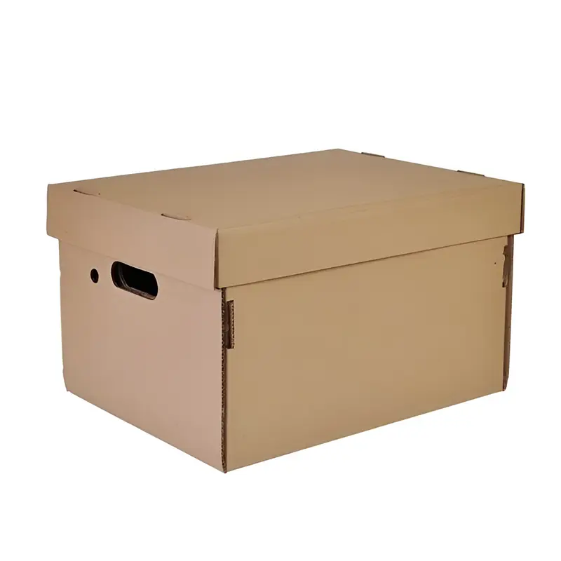 Caja Multiuso Kraft Pemium Reforzada 42x32x25cm., pack de 25 unidades