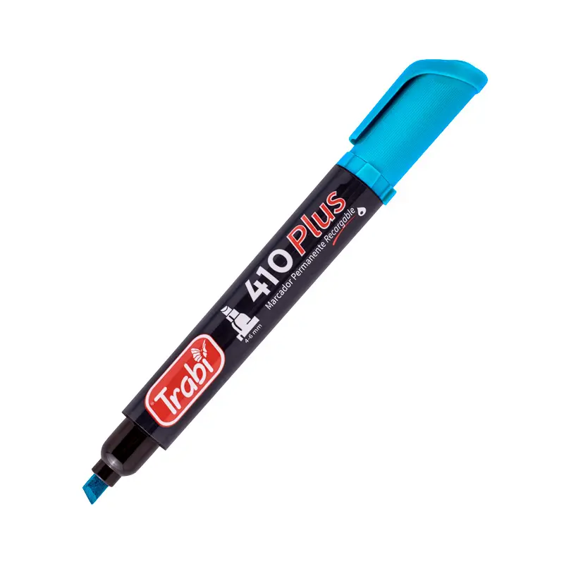 Marcador al solvente Trabi 410 celeste