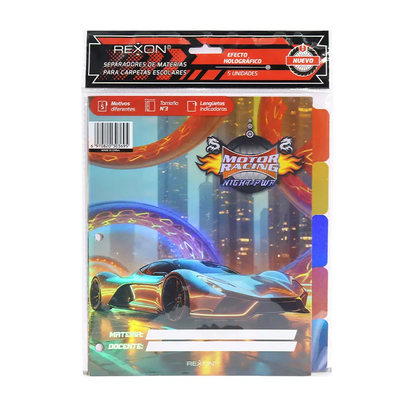 Separador 5 posiciones Rexon Motor Racing N°3