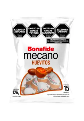 Huevo Pascua Bonafide Mecano x 126 Gs