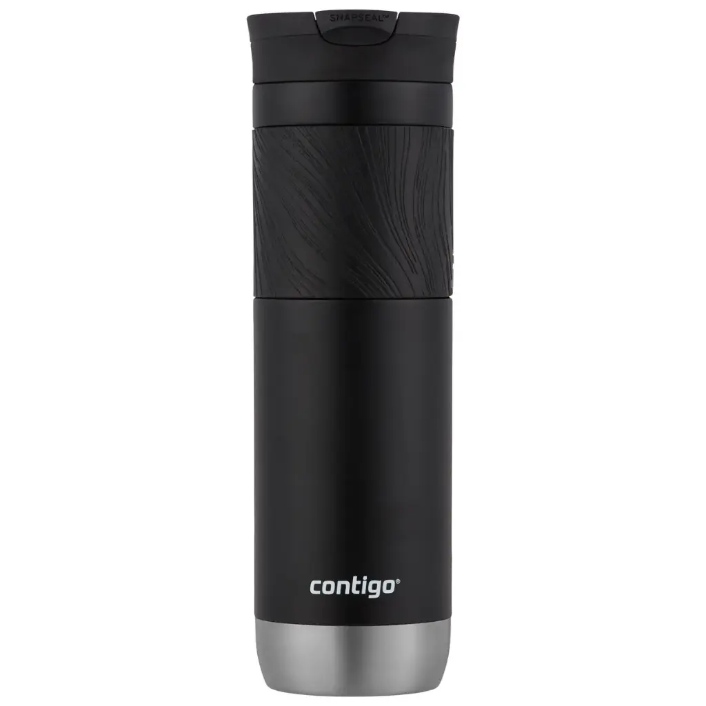 Vaso térmico Contigo Byron, negro de 709ml.