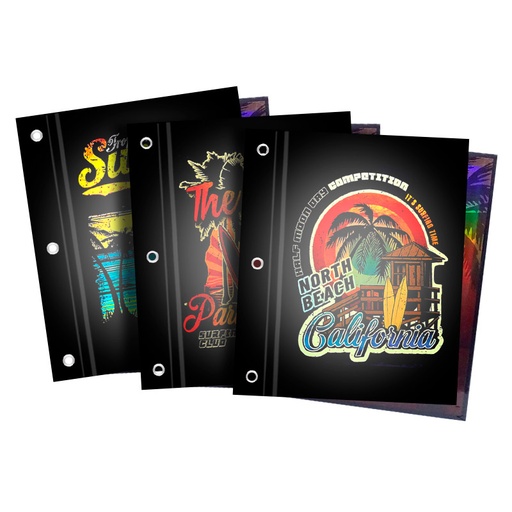 [CARPREXN3WAB] Carpeta N°3 dos tapas Rexon On the Wave 