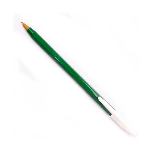 [BICOP1MVEUN] Bolígrafo Bic Opaco verde, unidad
