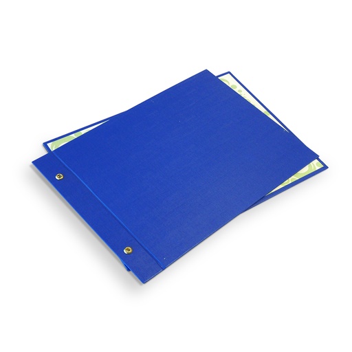 [CARPFORRAZU5] Carpeta Nº5 PVC Forrada Azul