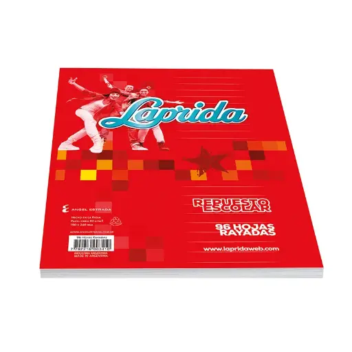 [LAPRIDA96R] Repuesto Laprida, 96 hojas rayadas