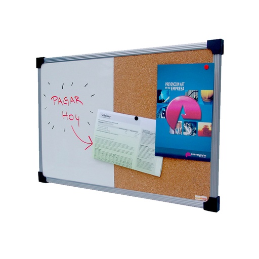 [PIZCOM6080] Pizarra Combinada Fernandez Garrido, 60 x 80cm.