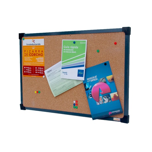 [PIZCOR4060] Pizarra de Corcho Fernandez Garrido, 40 x 60cm.