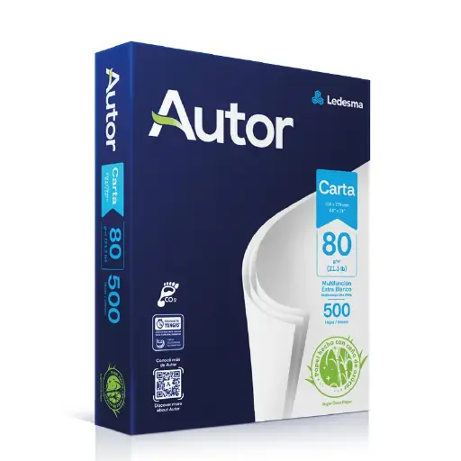 [AUTORCARTA80] Resma Autor Carta, 80g.