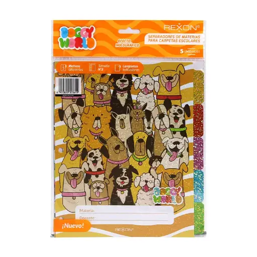 [SEPREX3DOGGY] Separador 5 posiciones Rexon Doggy World N°3 